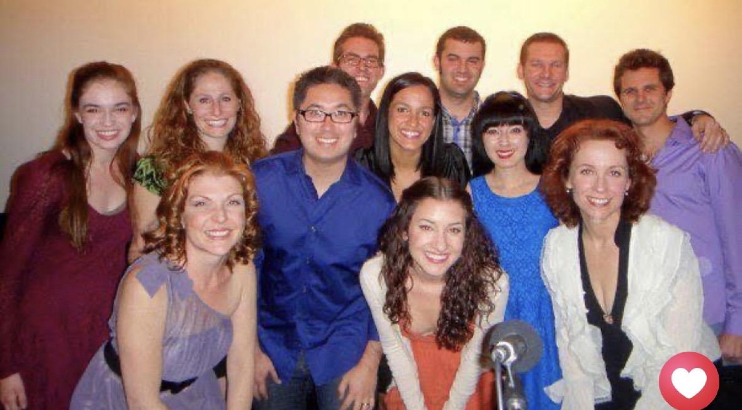 The Princesses company at the 2012 ASCAP Musical Theatre Workshop